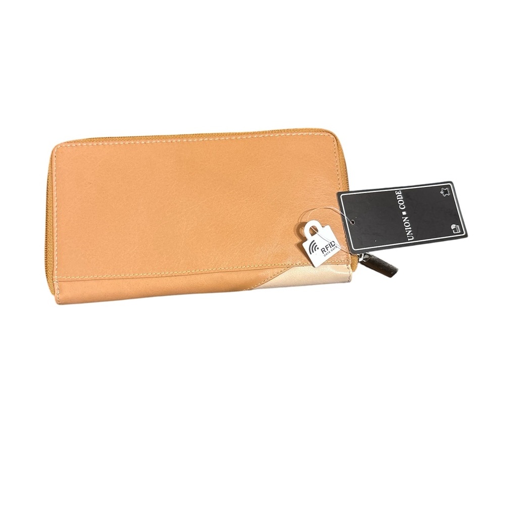 Union Code RFID Women's Tri-Color Wallet - Picture 3 of 4